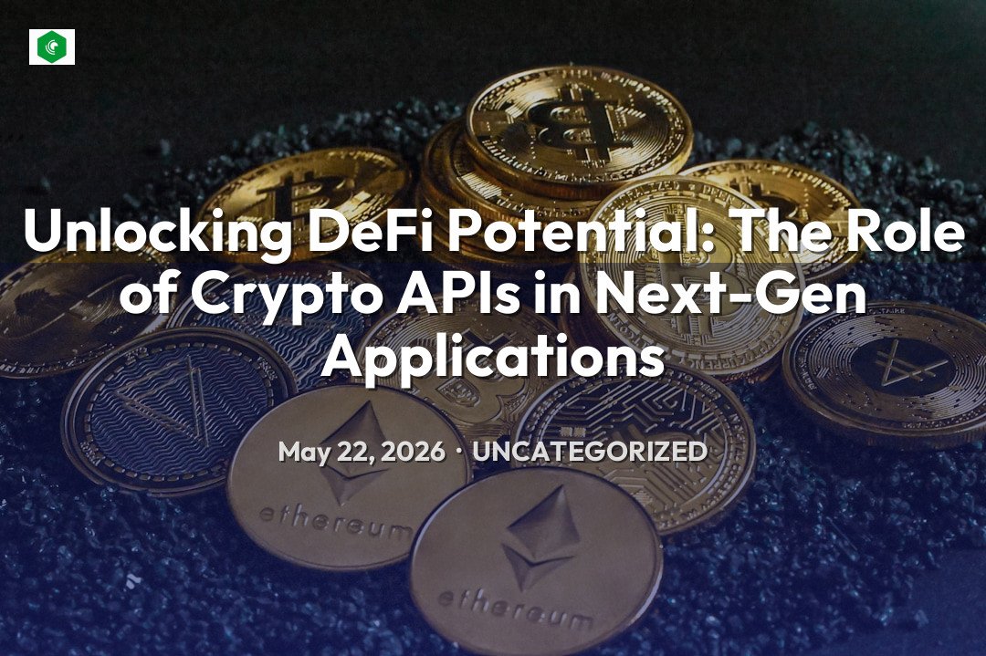 Unlocking DeFi Potential: The Role of Crypto APIs in Next-Gen Appli… – Uncategorized | SYSTEM 14